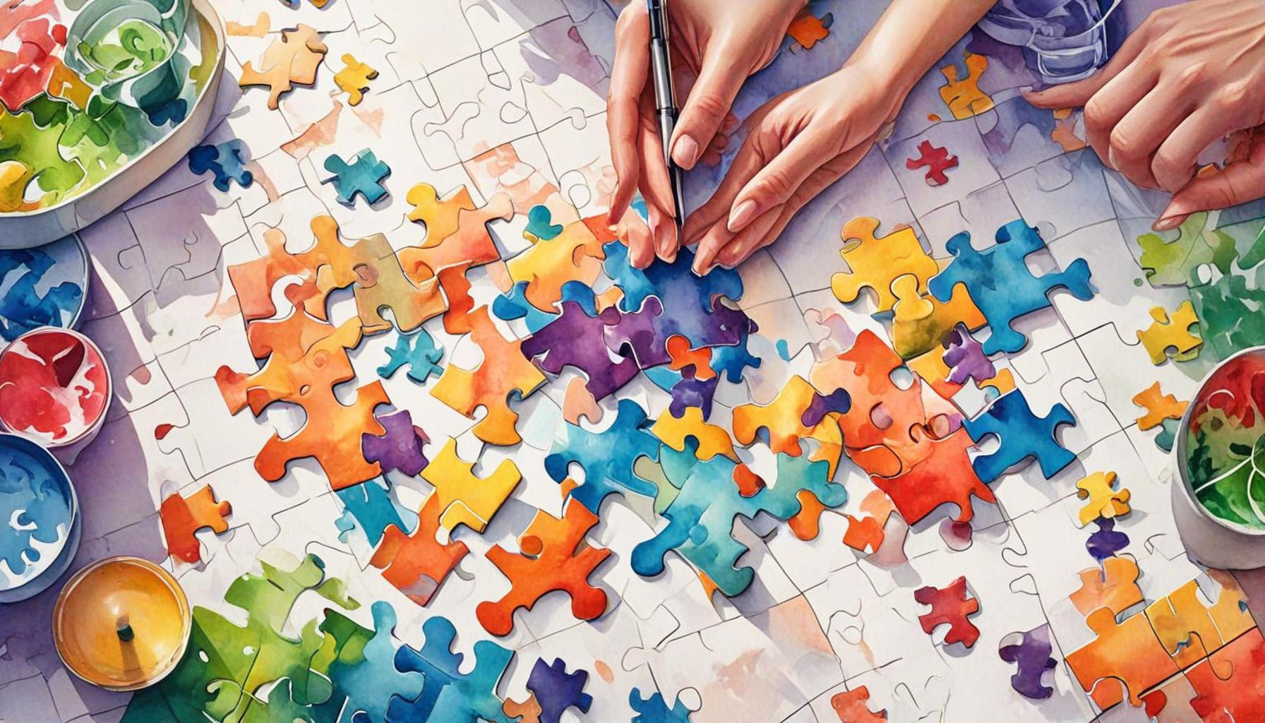 Therapeutic Benefits of Puzzles in Psychological Sessions