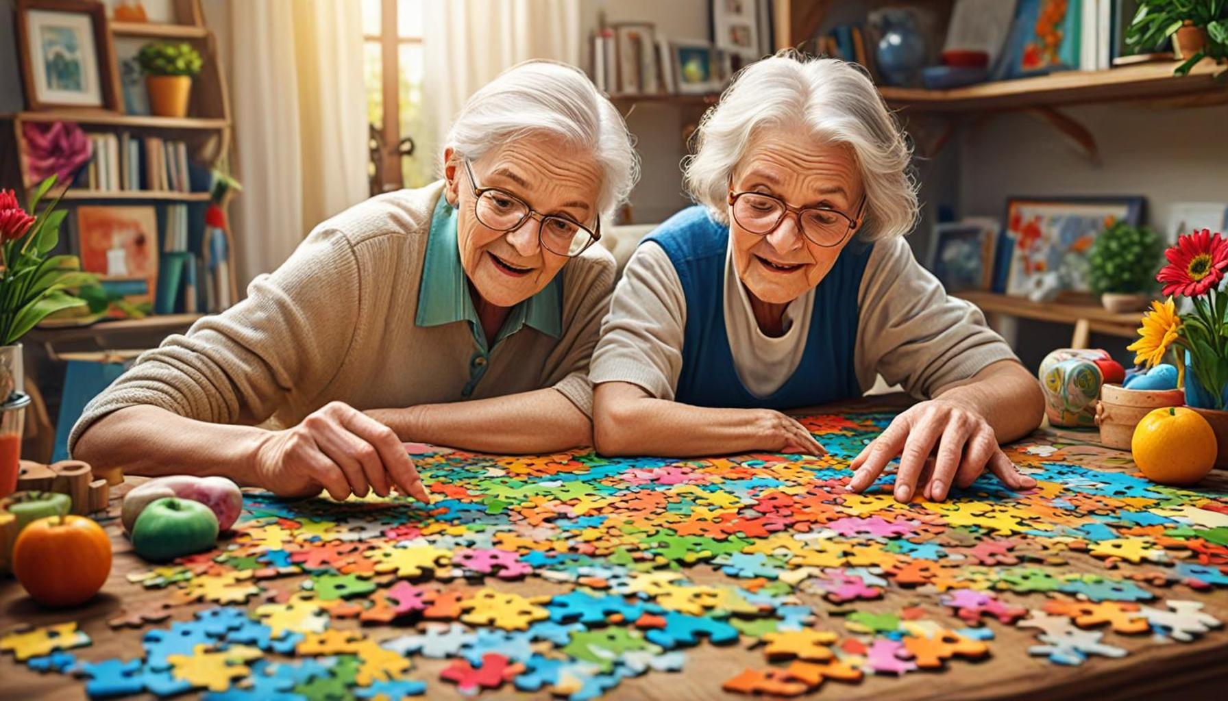 Large-Piece Puzzles Benefits for Seniors and Kids Explained