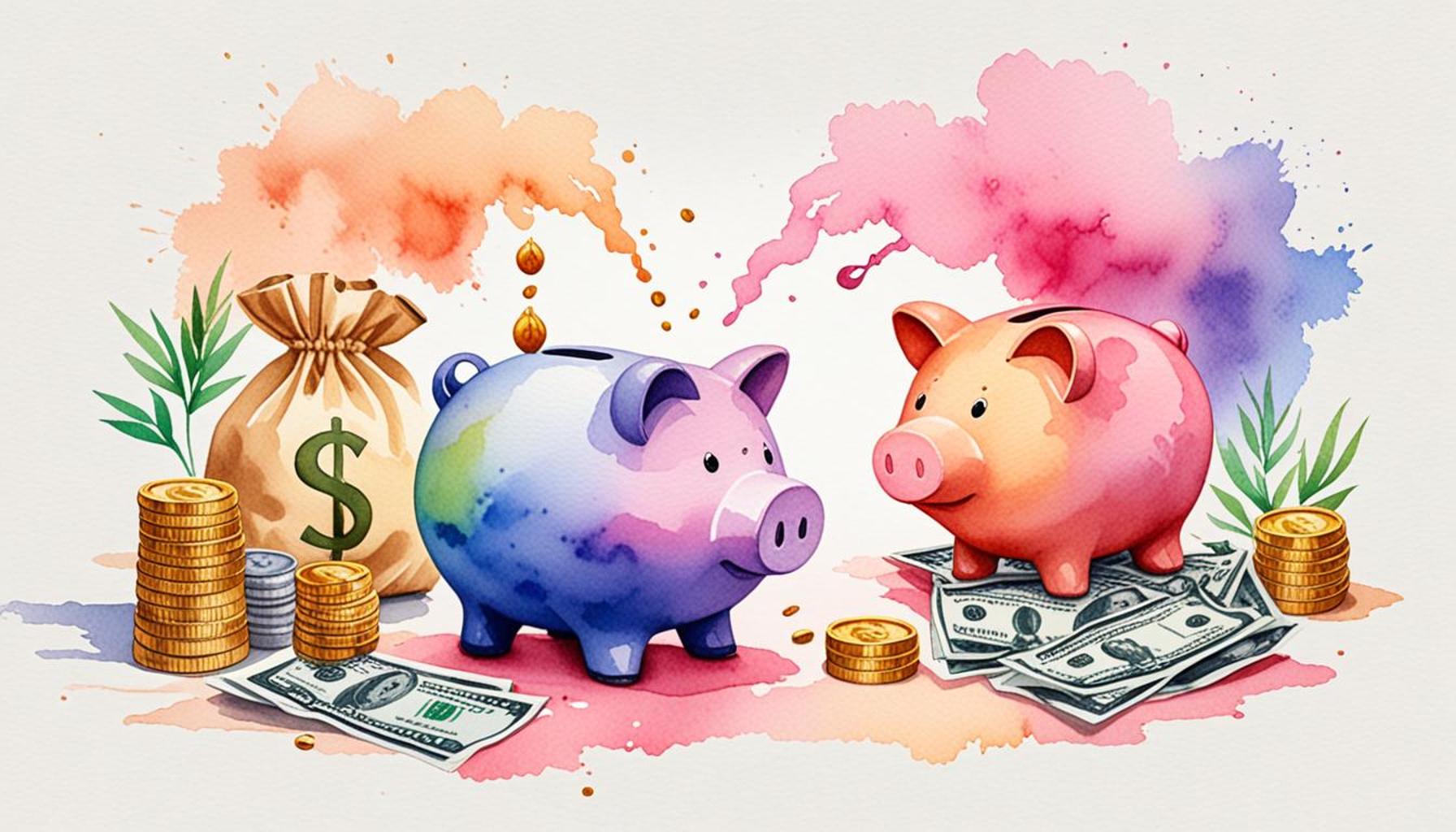 Diferença entre poupança tradicional e poupança com investimento