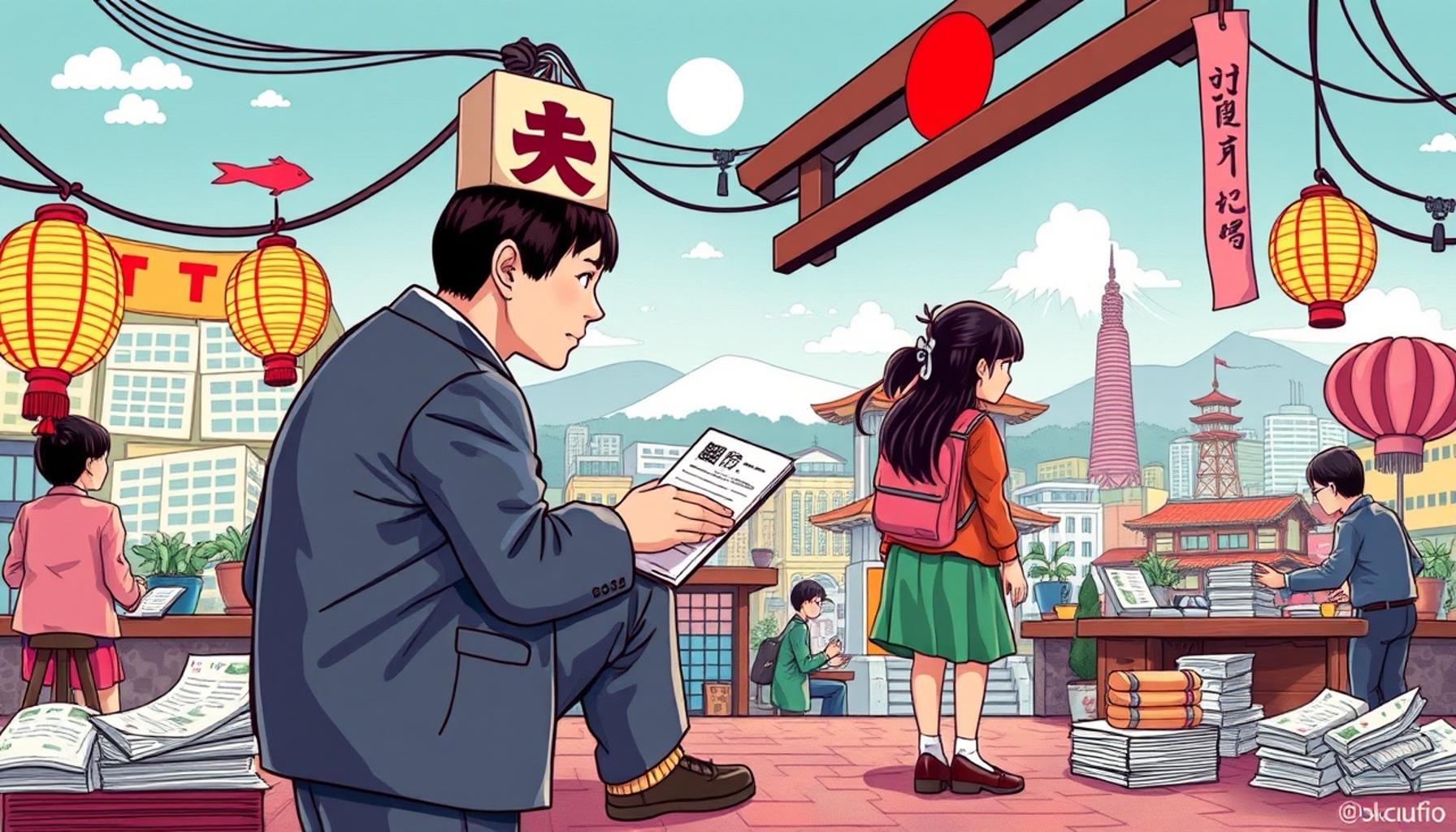 日本における異なる世代間での口座と請求書における取引記録の文化的および社会的影響